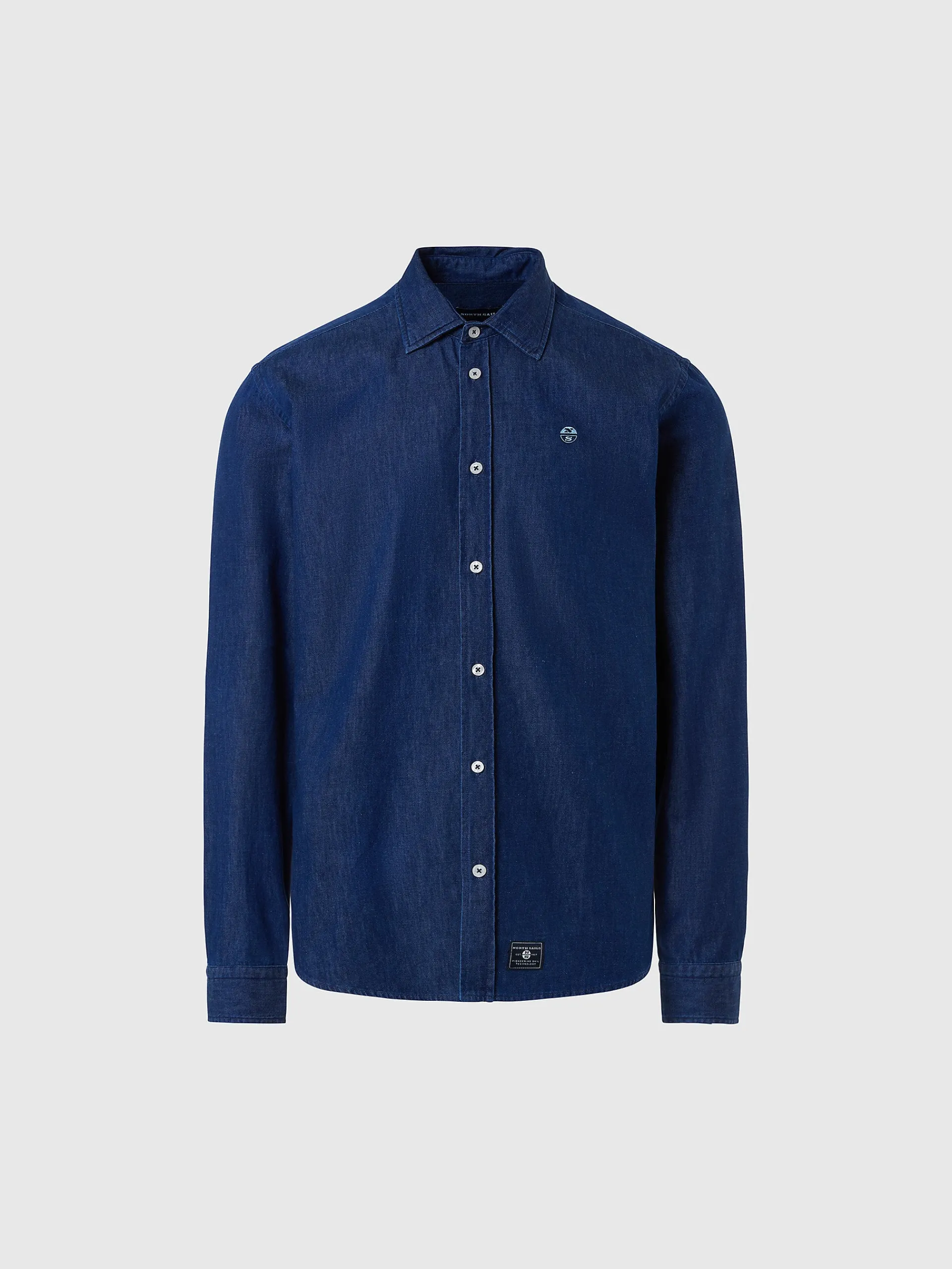 North Sails Camicia in cotone chambray*Uomo Outlet|Camicie