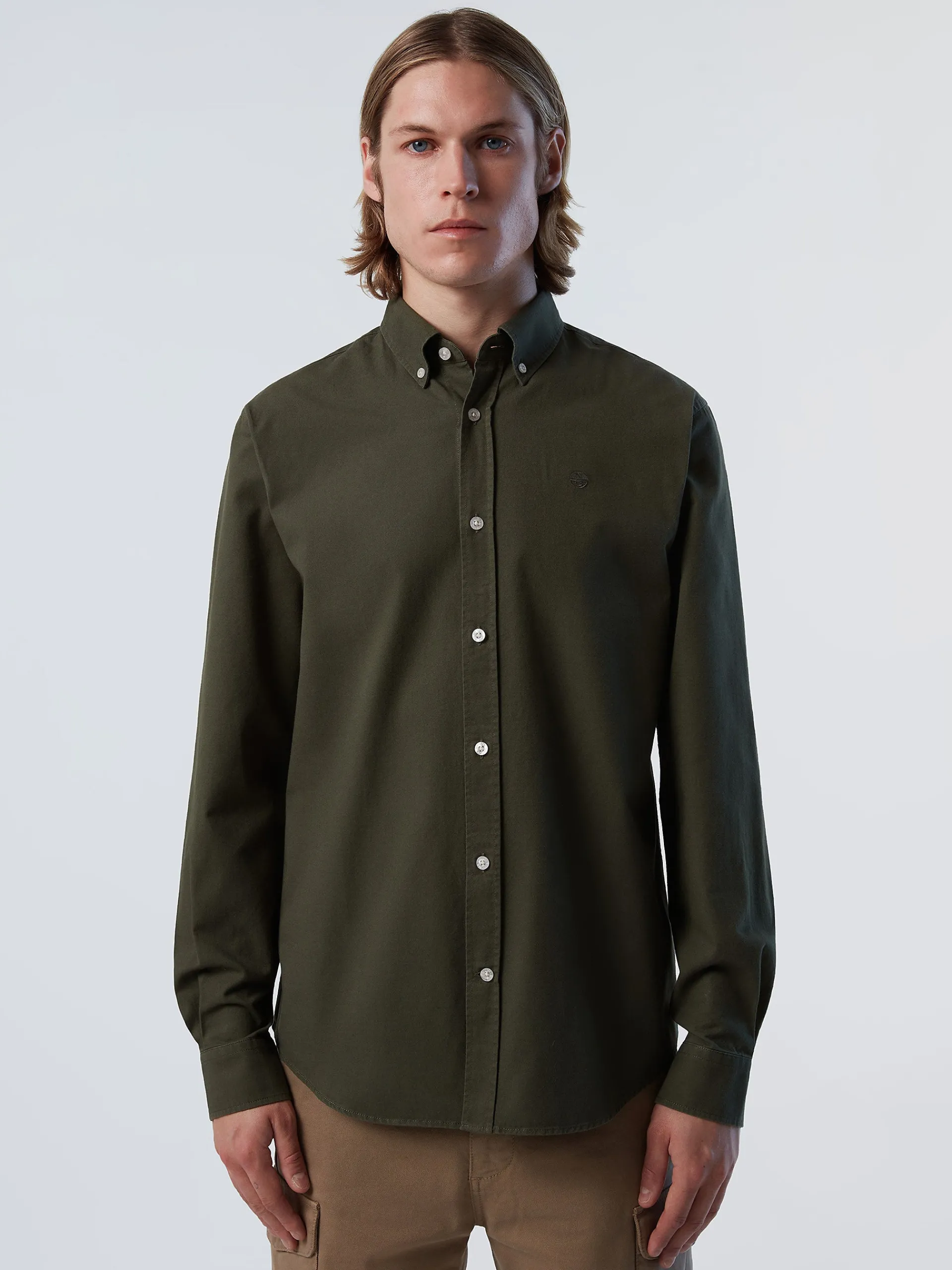 North Sails Camicia in cotone riciclato*Uomo Outlet|Camicie