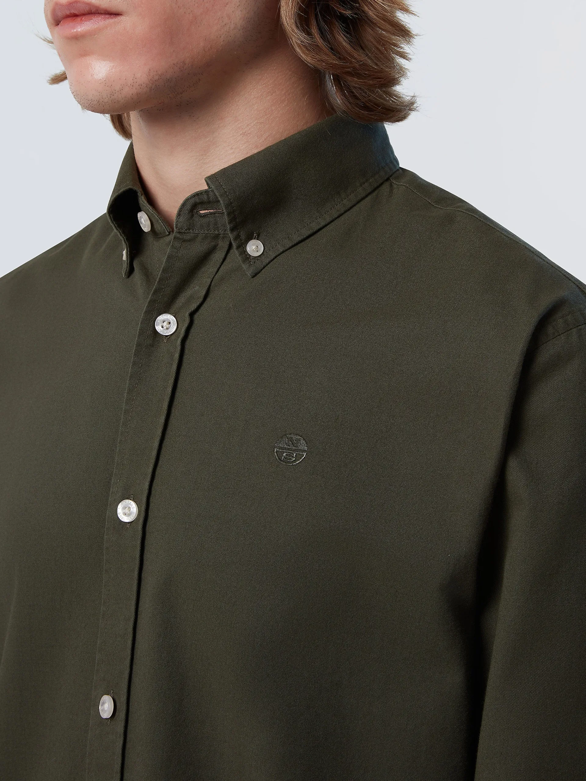 North Sails Camicia in cotone riciclato*Uomo Outlet|Camicie