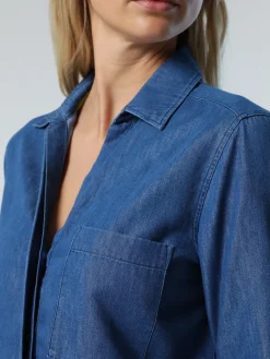 North Sails Camicia in denim tencel*Donna Outlet|Camicie