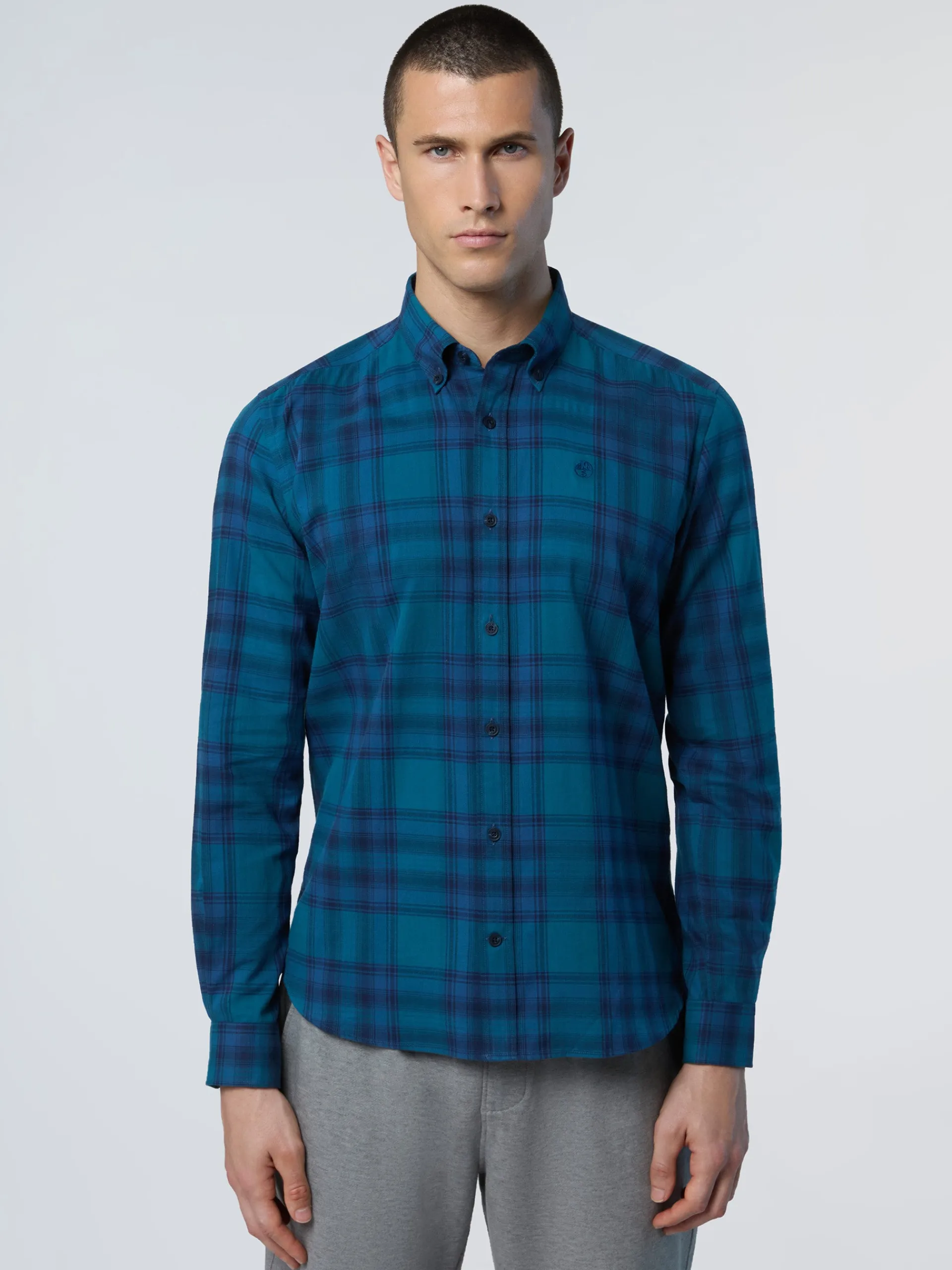 North Sails Camicia in flanella a quadri*Uomo Camicie