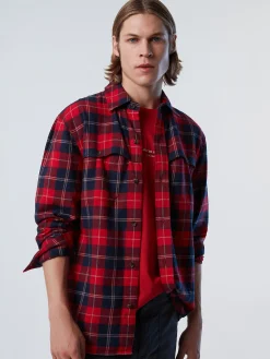 North Sails Camicia in flanella check*Uomo Outlet|Camicie