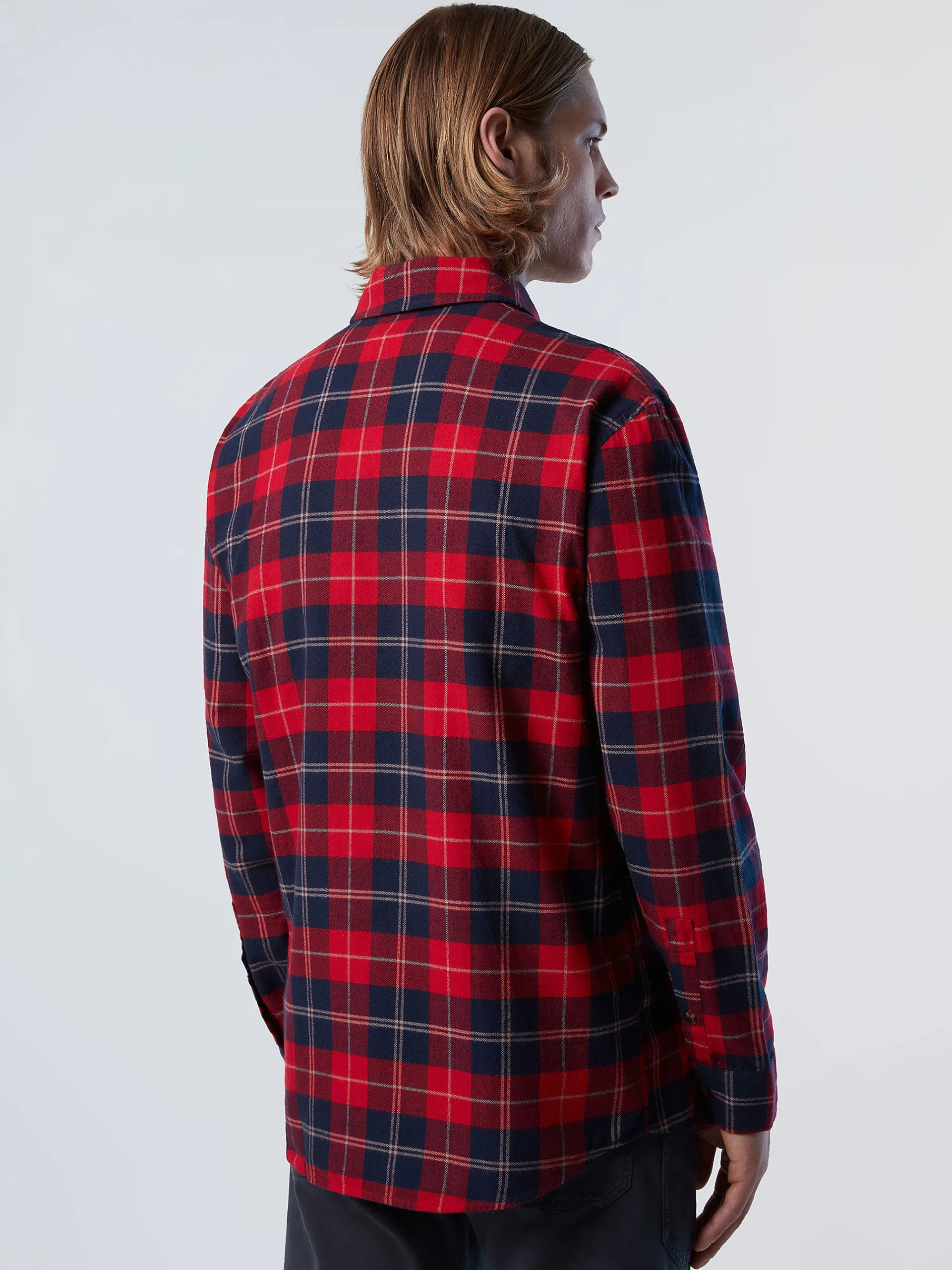 North Sails Camicia in flanella check*Uomo Outlet|Camicie