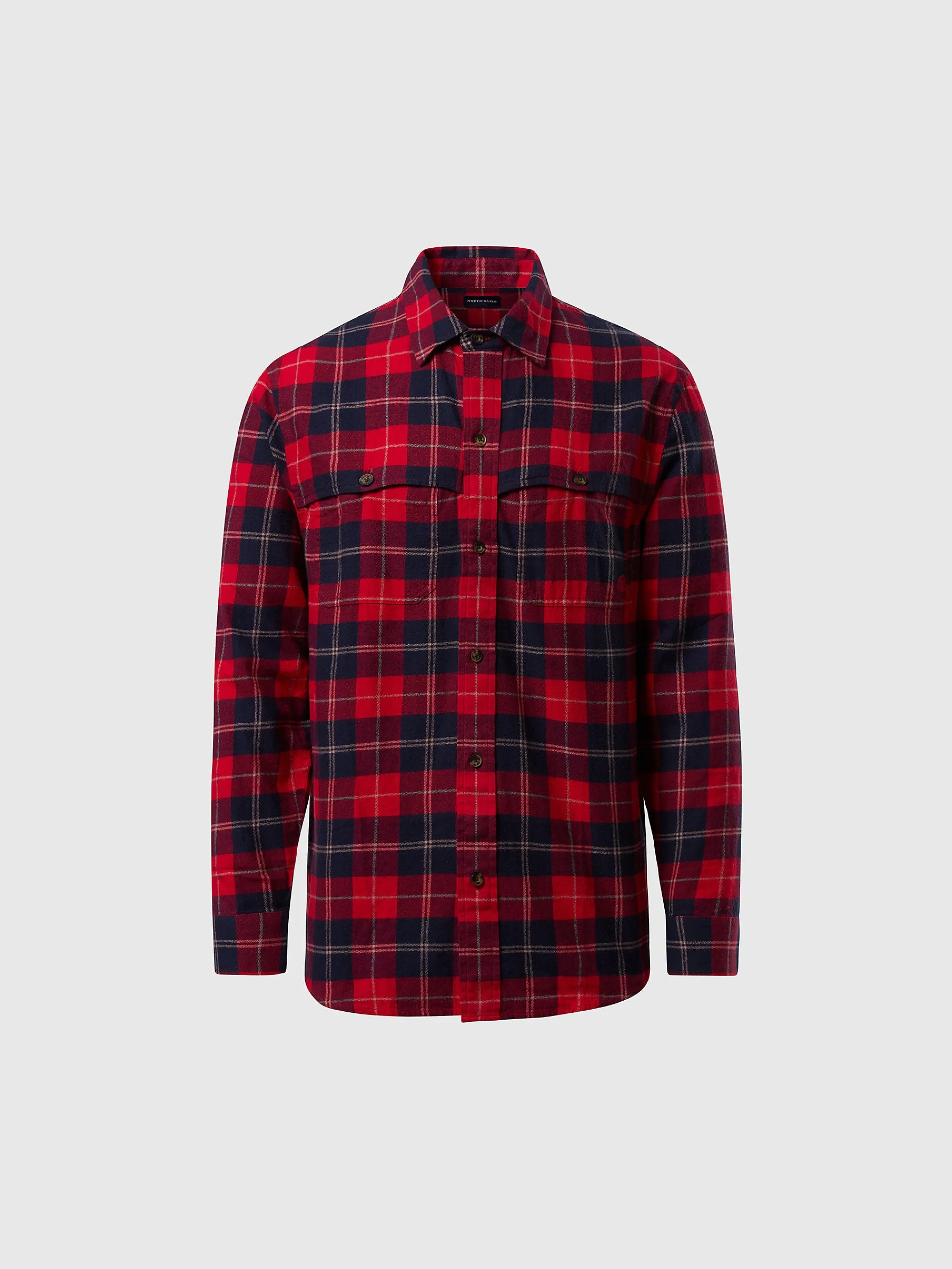 North Sails Camicia in flanella check*Uomo Outlet|Camicie