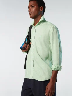 North Sails Camicia in lino*Uomo Outlet|Camicie