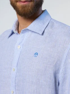 North Sails Camicia in lino a righe*Uomo Outlet|Camicie