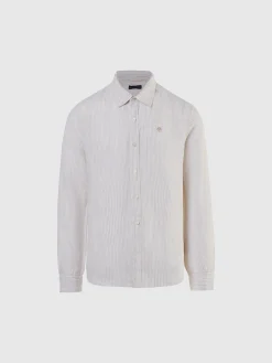 North Sails Camicia in lino a righe*Uomo Outlet|Camicie