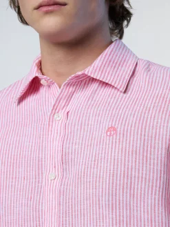 North Sails Camicia in lino a righe*Uomo Outlet|Camicie