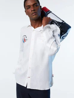 North Sails Camicia in lino Saint-Tropez*Uomo Outlet|Camicie