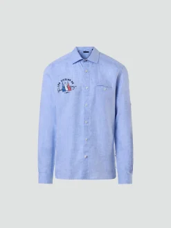 North Sails Camicia in lino Saint-Tropez*Uomo Outlet|Camicie
