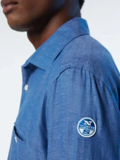 North Sails Camicia in lino Saint-Tropez*Uomo Outlet|Camicie