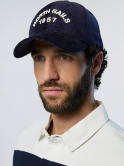 North Sails Cappello da baseball in velluto*Uomo Shop By Look|Accessori