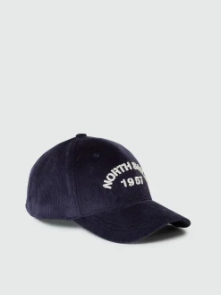 North Sails Cappello da baseball in velluto*Uomo Shop By Look|Accessori