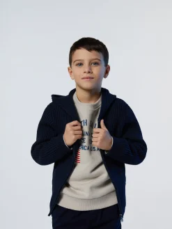 North Sails Cardigan a coste con cappuccio* Maglioni E Cardigan