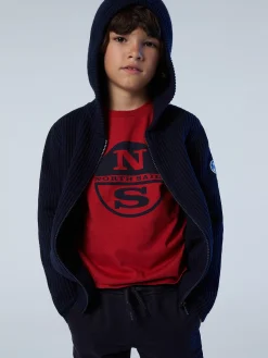 North Sails Cardigan con cappuccio e zip* Outlet|Maglioni E Cardigan