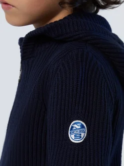 North Sails Cardigan con cappuccio e zip* Outlet|Maglioni E Cardigan