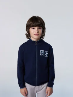 North Sails Cardigan con patch NS* Outlet|Maglioni E Cardigan