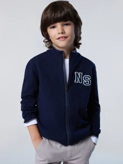 North Sails Cardigan con patch NS* Outlet|Maglioni E Cardigan