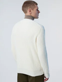 North Sails Cardigan in maglia a coste*Uomo Maglioni E Cardigan