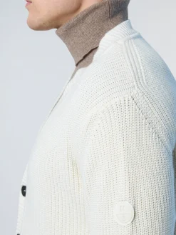 North Sails Cardigan in maglia a coste*Uomo Maglioni E Cardigan