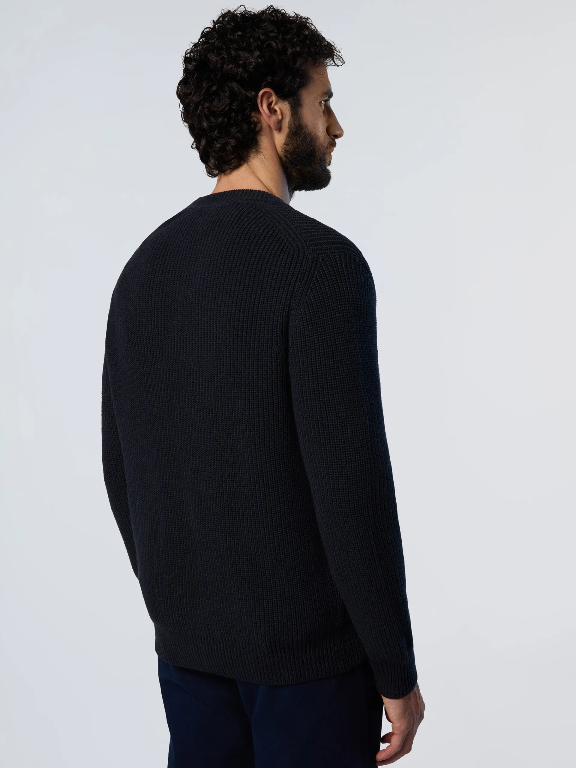 North Sails Cardigan in maglia a coste*Uomo Maglioni E Cardigan