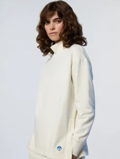 North Sails Felpa a collo alto con ricamo*Donna Felpe