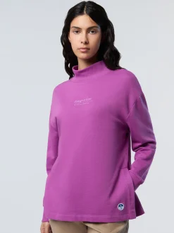 North Sails Felpa a collo alto con ricamo*Donna Felpe