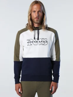 North Sails Felpa color block*Uomo Outlet|Felpe