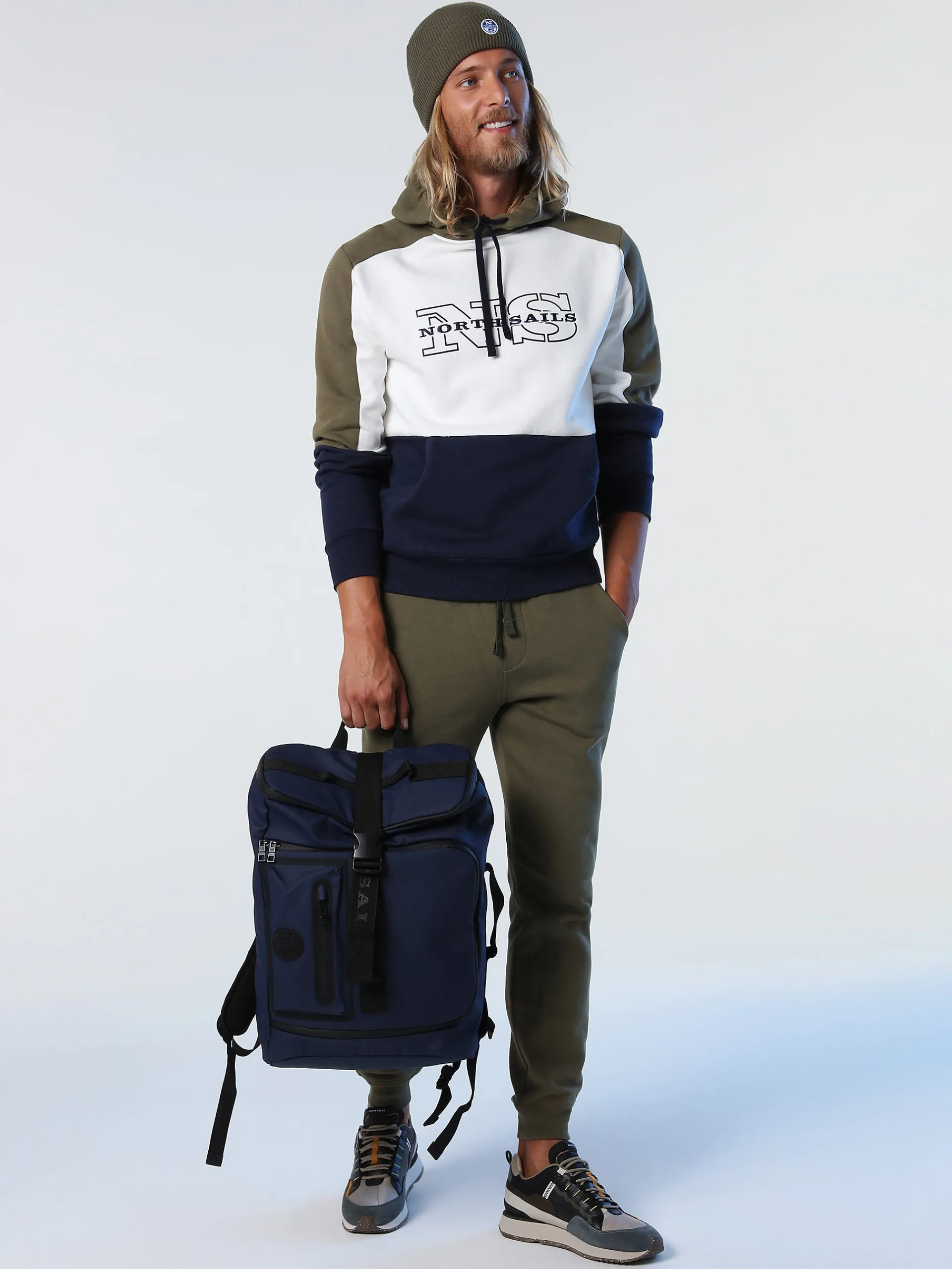 North Sails Felpa color block*Uomo Outlet|Felpe