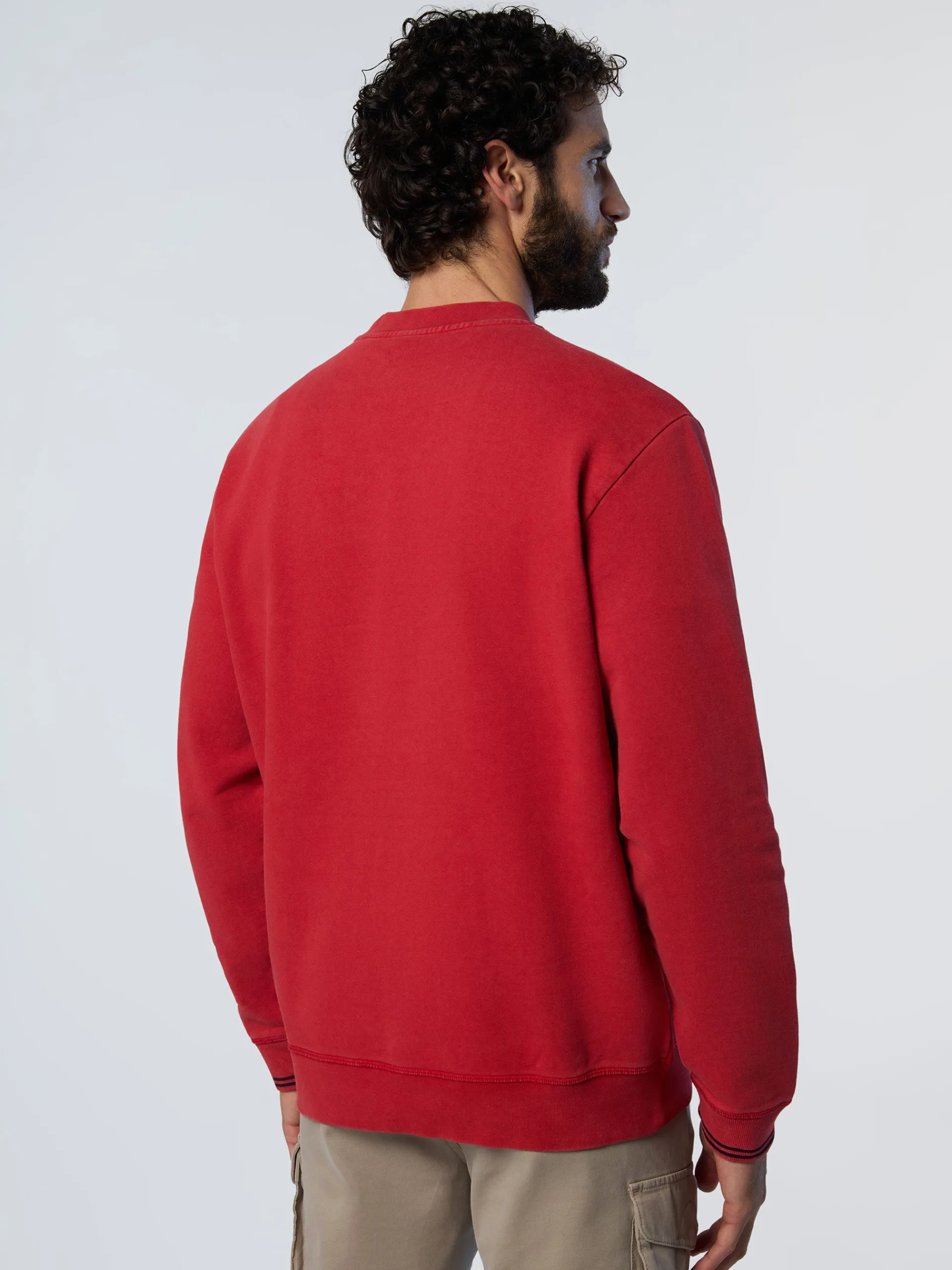 North Sails Felpa con bandiere ricamate*Uomo Felpe