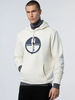 North Sails Felpa con cappuccio e maxi stampa*Uomo Felpe