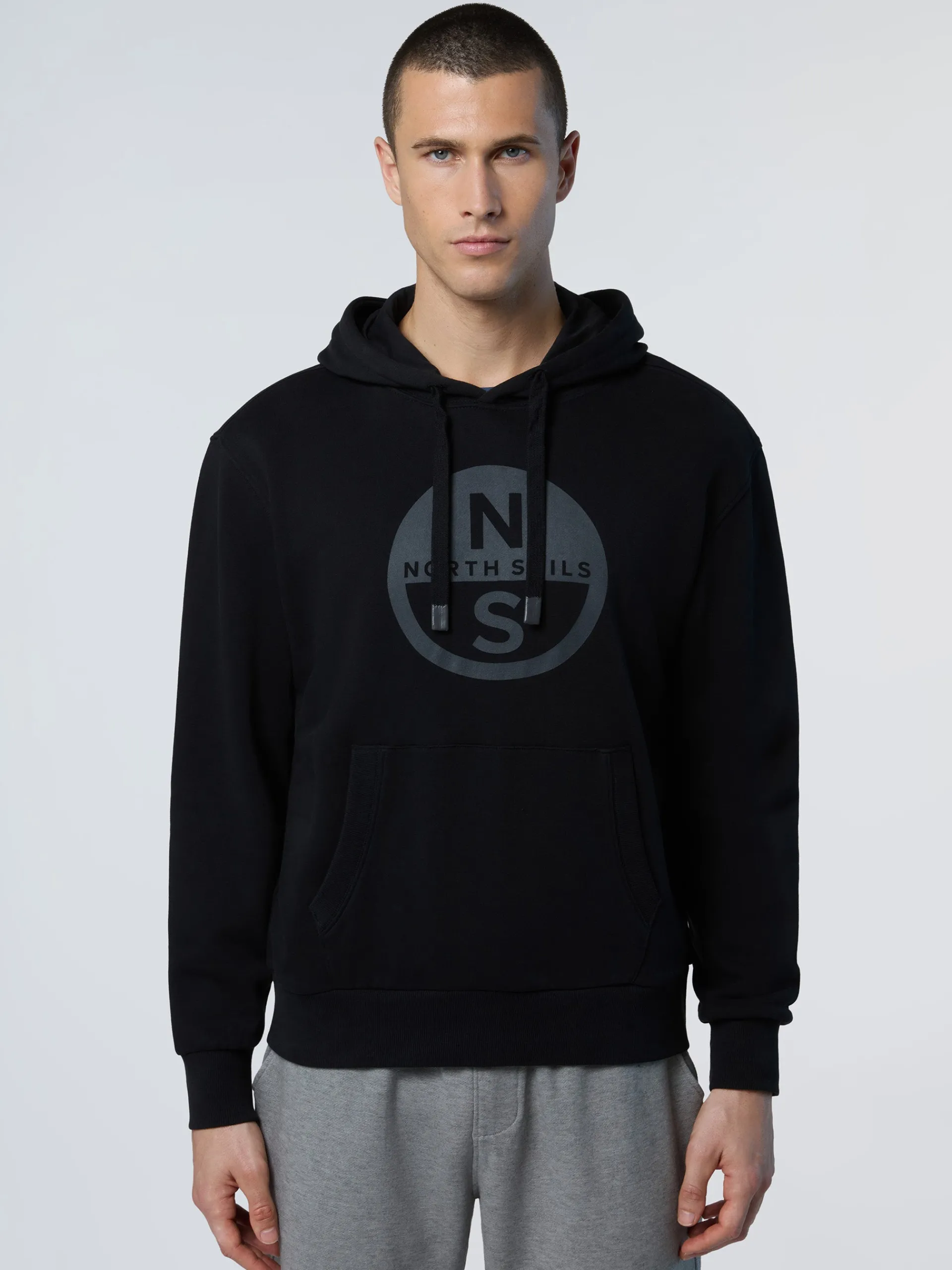 North Sails Felpa con cappuccio e maxi stampa*Uomo Felpe