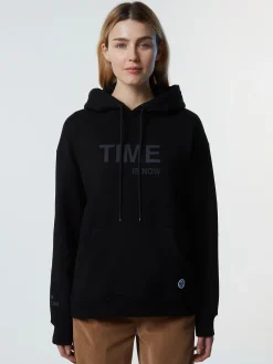 North Sails Felpa con cappuccio e stampa*Donna Outlet|Felpe