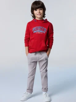 North Sails Felpa con cappuccio e stampa* Outlet