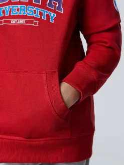 North Sails Felpa con cappuccio e stampa* Outlet