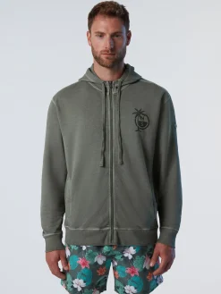 North Sails Felpa con cappuccio e stampa*Uomo Outlet|Felpe