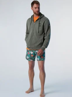 North Sails Felpa con cappuccio e stampa*Uomo Outlet|Felpe