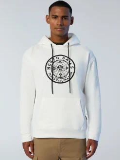 North Sails Felpa con cappuccio e stampa*Uomo Outlet|Felpe