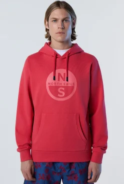 North Sails Felpa con cappuccio e stampa*Uomo Outlet|Felpe