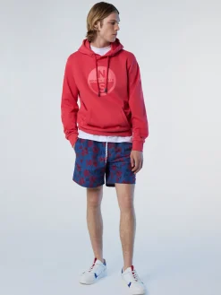 North Sails Felpa con cappuccio e stampa*Uomo Outlet|Felpe