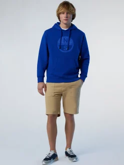 North Sails Felpa con cappuccio e stampa*Uomo Outlet|Felpe