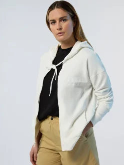 North Sails Felpa con cappuccio e zip*Donna Outlet|Felpe
