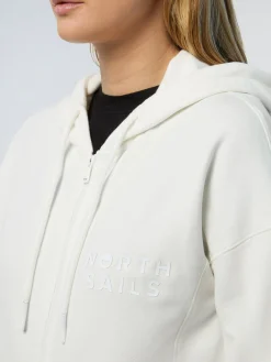 North Sails Felpa con cappuccio e zip*Donna Outlet|Felpe