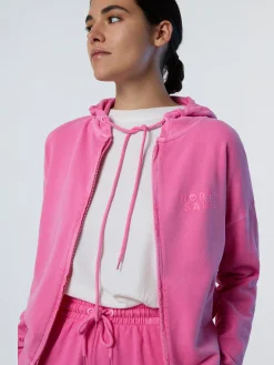 North Sails Felpa con cappuccio e zip*Donna Outlet|Felpe