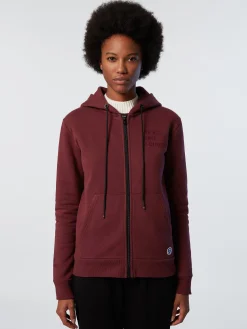 North Sails Felpa con cappuccio e zip*Donna Outlet|Felpe