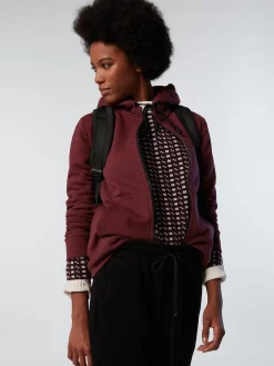 North Sails Felpa con cappuccio e zip*Donna Outlet|Felpe