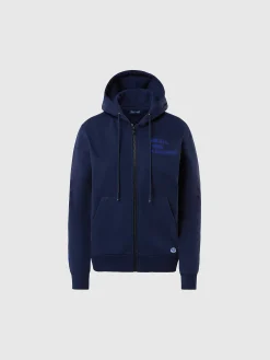 North Sails Felpa con cappuccio e zip*Donna Outlet|Felpe