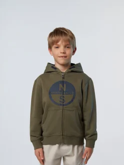 North Sails Felpa con cappuccio e zip* Felpe