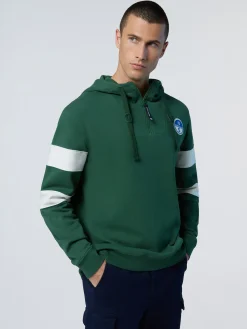 North Sails Felpa con cappuccio e zip*Uomo Felpe