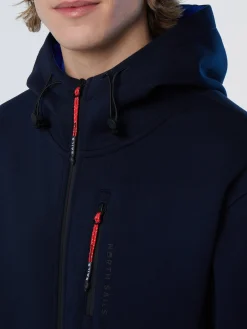 North Sails Felpa con cappuccio in scuba*Uomo Outlet|Felpe